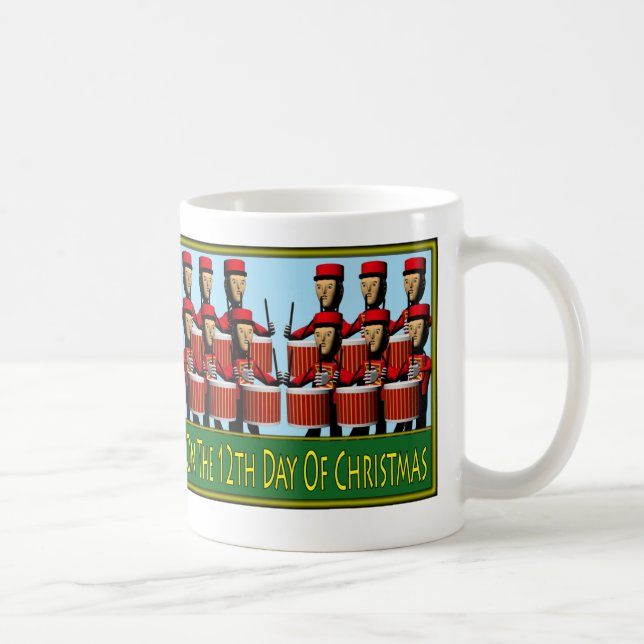 Taza De Café 12 días de navidad 11-12 (Derecha)