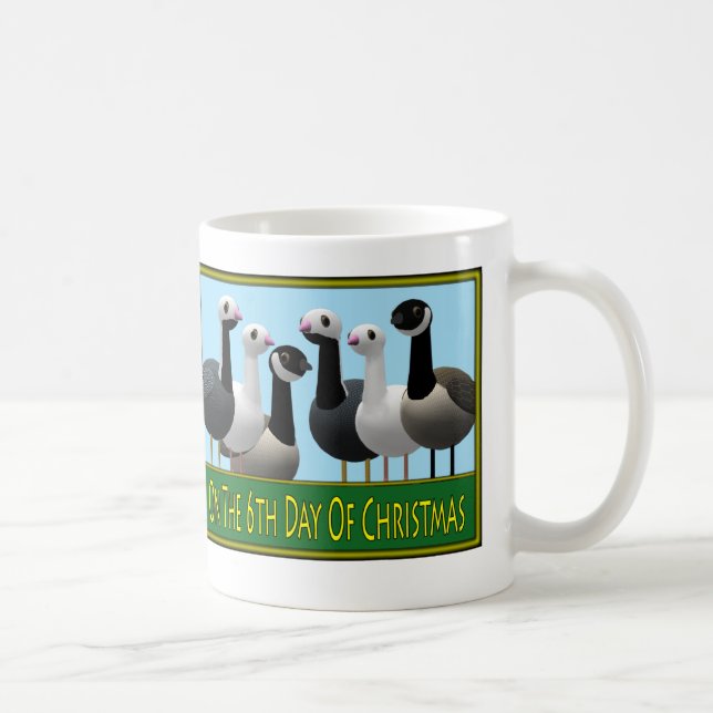 Taza De Café 12 días de navidad 5-6 (Derecha)