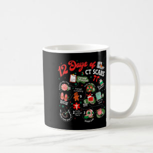 Taza De Café 12 Días De Navidad De Tomografías Computarizadas T