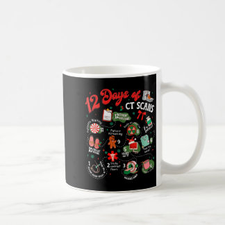 Taza De Café 12 Días De Navidad De Tomografías Computarizadas T
