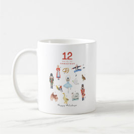TAZA DE CAFÉ 12 DÍAS DE NAVIDADES