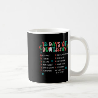 Taza De Café 12 Días De Navidades De Odontología Dentista Hygie