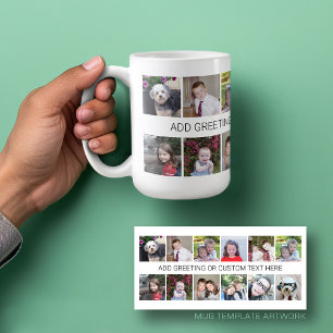 Taza De Café 12 Foto de la colección de Instagram con una línea