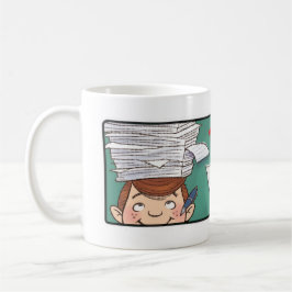 Taza De Café 12 x 12 Banner Mug 1