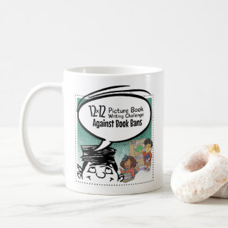 Taza De Café 12 x 12 contra la prohibición de libros Mug