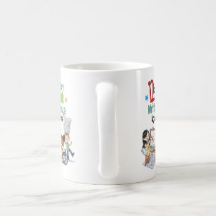 Taza De Café 12 x 12 contra la prohibición de libros Mug