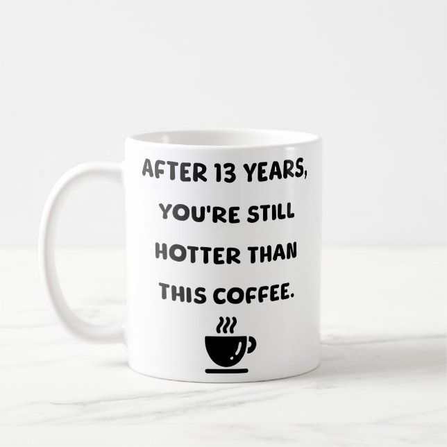 Taza De Café 13 años (Izquierda)