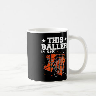 Taza De Café 14.º cumpleaños de los niños de baloncesto