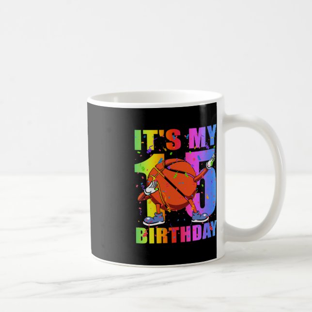 Taza De Café 15 años de edad 15º partido de cumpleaños B (Derecha)