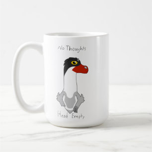 Taza De Café 15 oz Angus "Sin pensamientos, sin cabeza" Café Mu