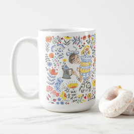 Taza De Café 15" Oz Blossom Brew Mug