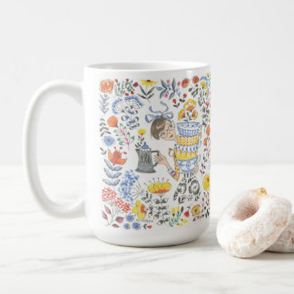 Taza De Café 15" Oz Blossom Brew Mug