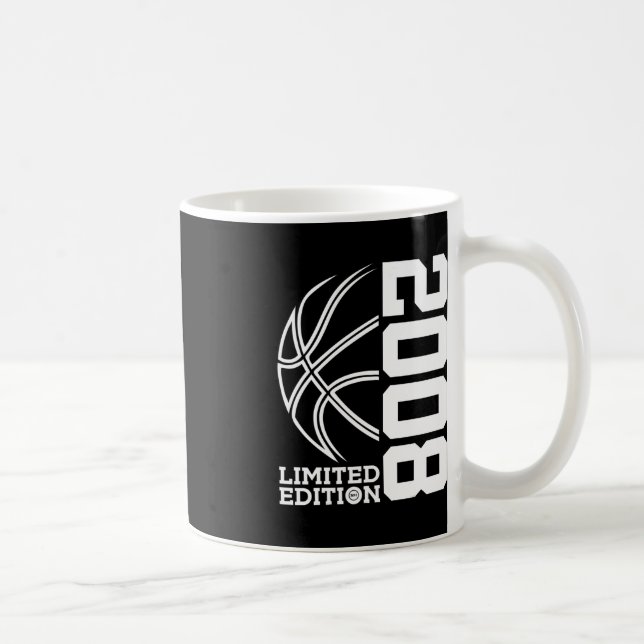 Taza De Café 15th Birthday Basketball Limited Edition 2008 1 (Derecha)