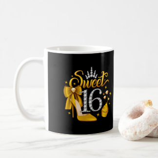 Taza De Café 16º cumpleaños. Dulces 16 chicas