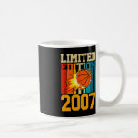 Taza De Café 16th Birthday Basketball Limited Edition 2007 Fun<br><div class="desc">16th Birthday Basketball Limited Edition 2007 Fun Boy Chica</div>