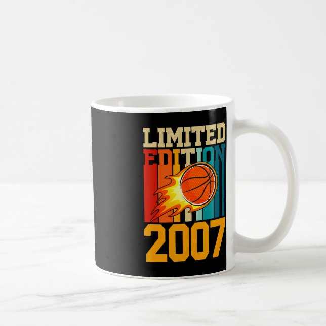 Taza De Café 16th Birthday Basketball Limited Edition 2007 Fun (Derecha)
