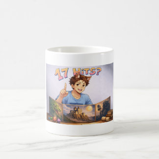Taza De Café 17 HITS? Funny RPG Anime T-Shirt | Dungeon Master 