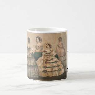 Taza De Café 1858 Bocas de Godey Mugs