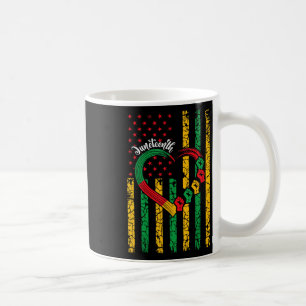 Taza De Café 1865 Noviembre Historia Negra Bandera Americana Áf
