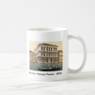 Taza De Café 1890's de Italia Venecia Palazzo Pesaro