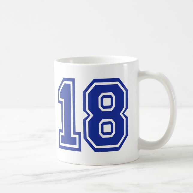 Taza De Café 18 - dieciocho (Derecha)