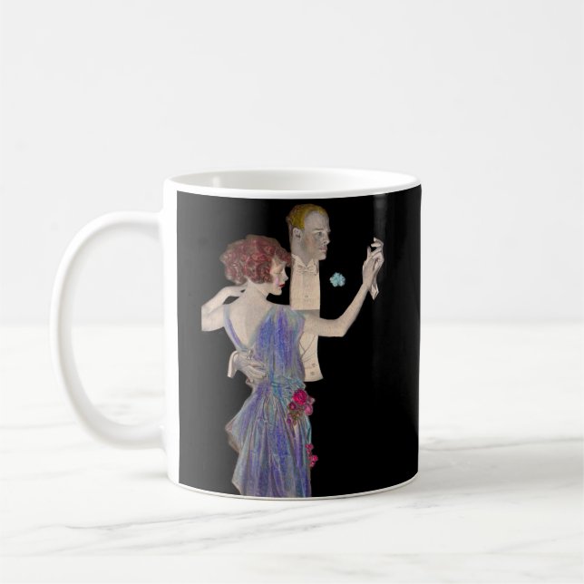 Taza De Café 1923 Collares de flecha y camisetas anuncio Leyend (Izquierda)