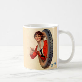 Taza De Café 1928 Kelly-Springfields mascota de neumáticos Lott