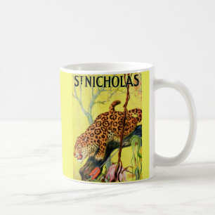 Taza De Café 1929 portada de la revista St. Nicholas sobre el l