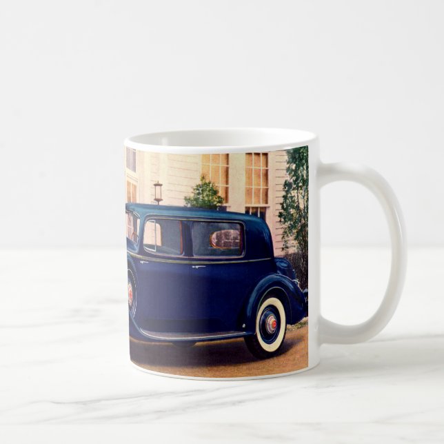 Taza De Café 1936 azul Packard Doce Club Sedan (Derecha)