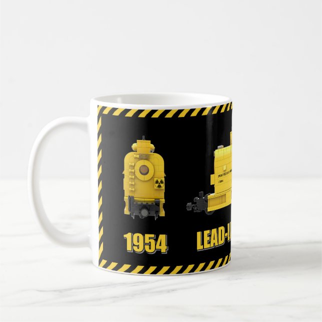 Taza De Café 1954 Lead-Lined Diesel Train Coffee Mug (Izquierda)