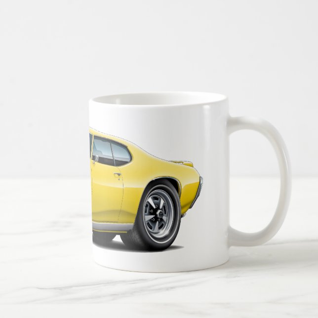 Taza De Café 1968-69 coche amarillo de GTO (Derecha)