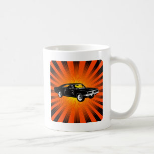 Taza De Café 1969 SE del cargador R/T de Dodge