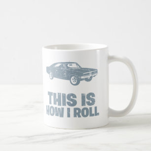 Taza De Café 1969 SE del cargador R/T de Dodge