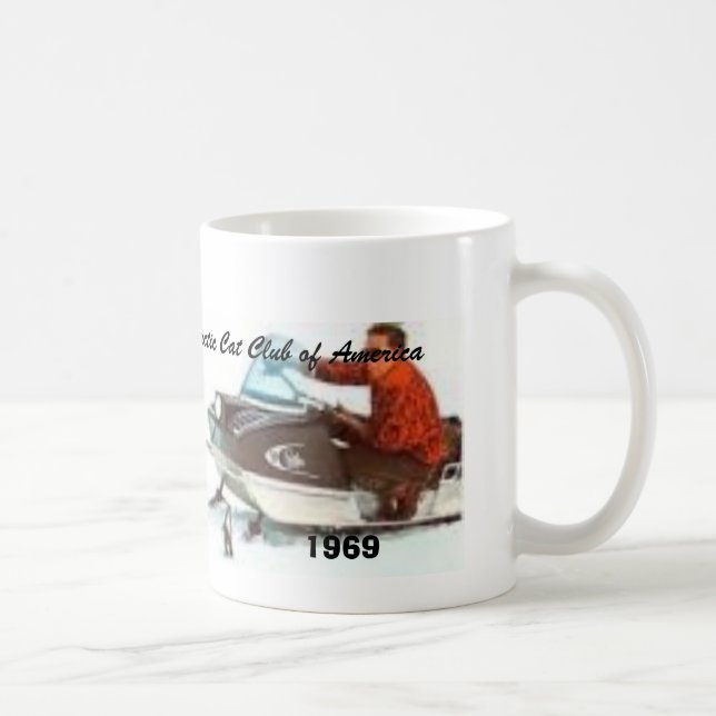 Taza De Café 1969P, club ártico del gato de América, 1969 (Derecha)