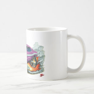 Taza De Café 1970-72 coche de la púrpura del desafiador de
