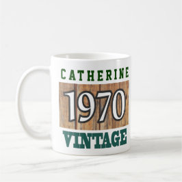 Taza De Café 1970 Año de nacimiento - Celebración de cumpleaños