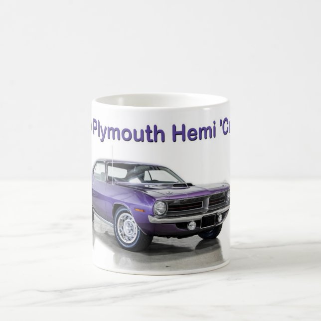 Taza De Café 1970 Plymouth Hemi 'Cuda (Centro)