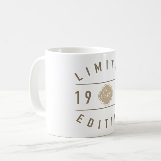 Taza De Café 1971 50th Birthday Limited Edition (Anverso izquierdo)