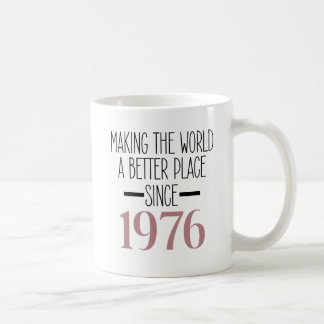 Taza De Café 1976 Birthday 50 50th Years Old Gifts Women Mom