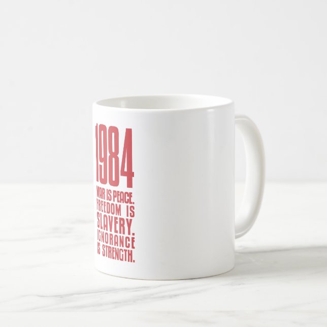 TAZA DE CAFÉ 1984 (Anverso derecho)