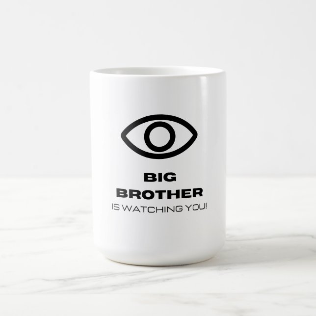 Taza De Café 1984 Mug - ¡El Gran Hermano Te Está Vigilando! (Centro)