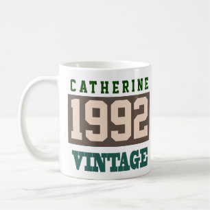 Taza De Café 1992 Año de nacimiento - Celebración del cumpleaño