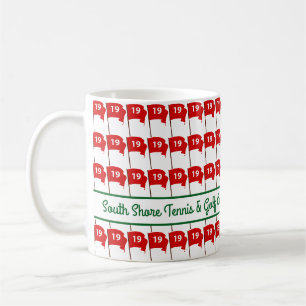 Taza De Café 19.º tazón de café para los amantes del golf y el