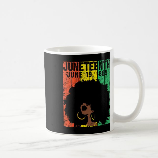 Taza De Café 19 de junio de 1865 Ancestros afroamericanos (Derecha)
