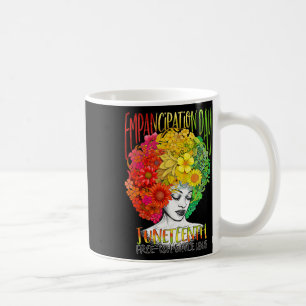 Taza De Café 19 de junio Día de la Libertad para los Afroameric