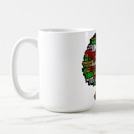 Taza De Café 19 de junio, mes de la historia negra, kwanza, mel