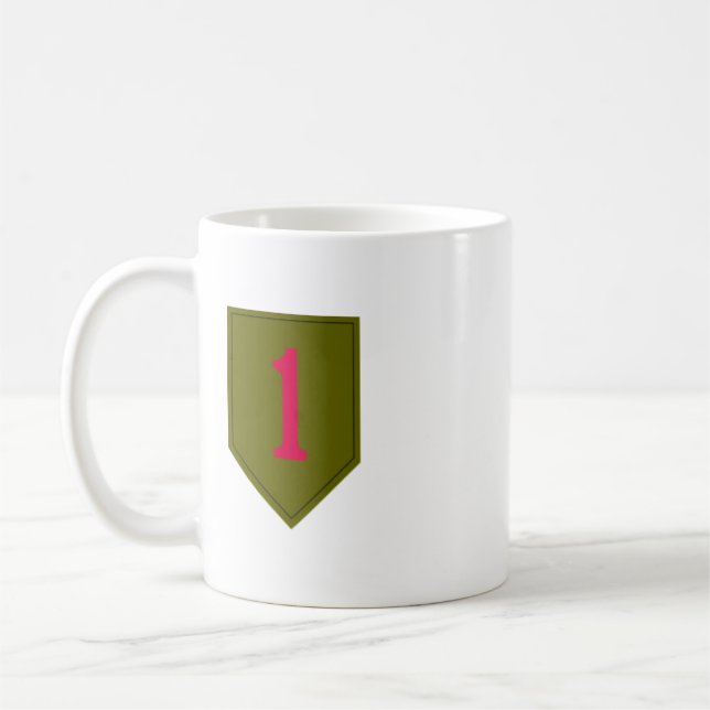 Taza De Café 1.ª División de Infantería Coffee Mug (Izquierda)