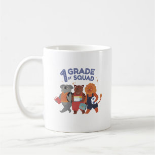 Taza De Café 1.ᵉʳ Grado de Diseño Animal Cute