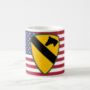 Taza De Café 1.ᵉʳ Parche de la División de Caballería de los Es
