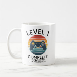 Taza De Café 1.ᵉʳ regalo de aniversario de Boda para esposa de 
